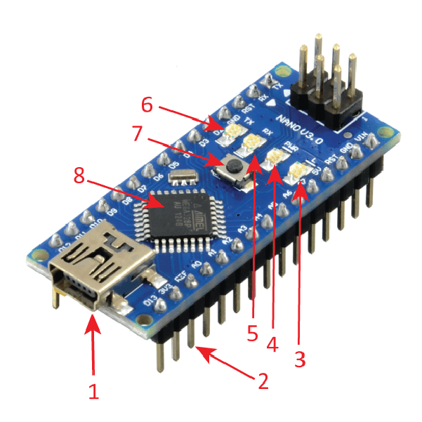 Arduino Nano Parts Image