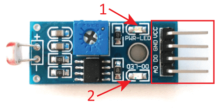 Arduino Light Sensor Wiring Diagram