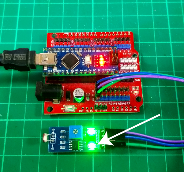 Arduino Light Sensor Wiring Diagram