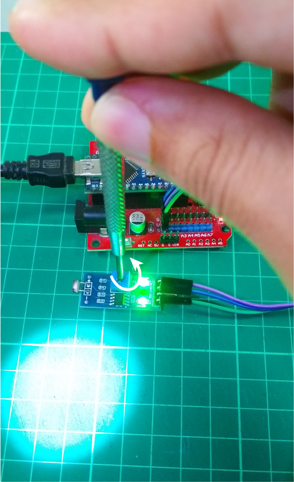 Arduino Light Sensor Wiring Diagram