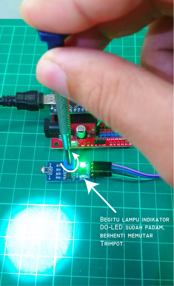 Arduino Light Sensor Wiring Diagram