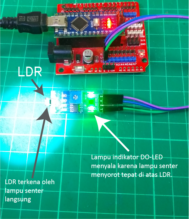 Arduino Light Sensor Wiring Diagram