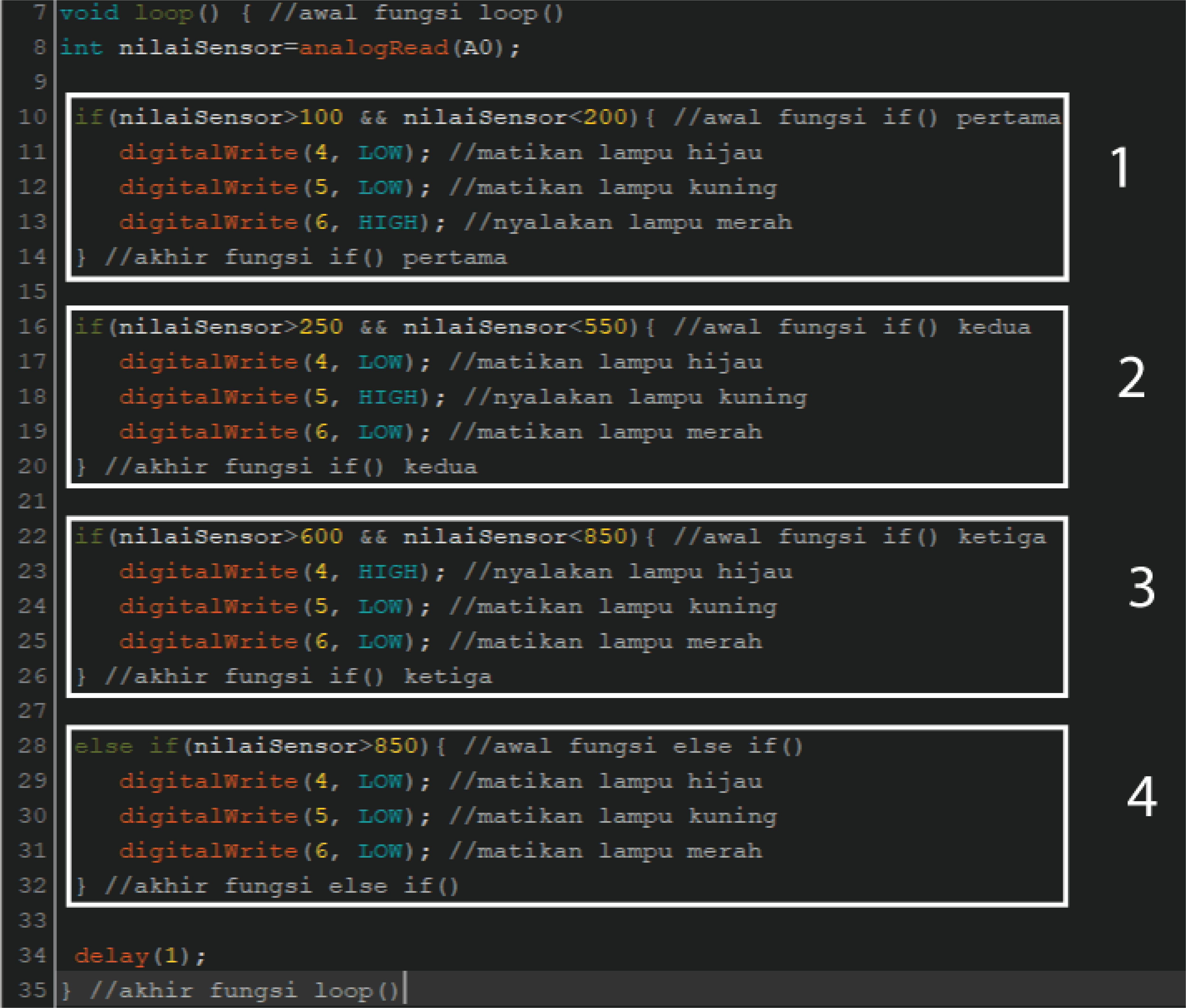 Arduino IDE Sketch Program